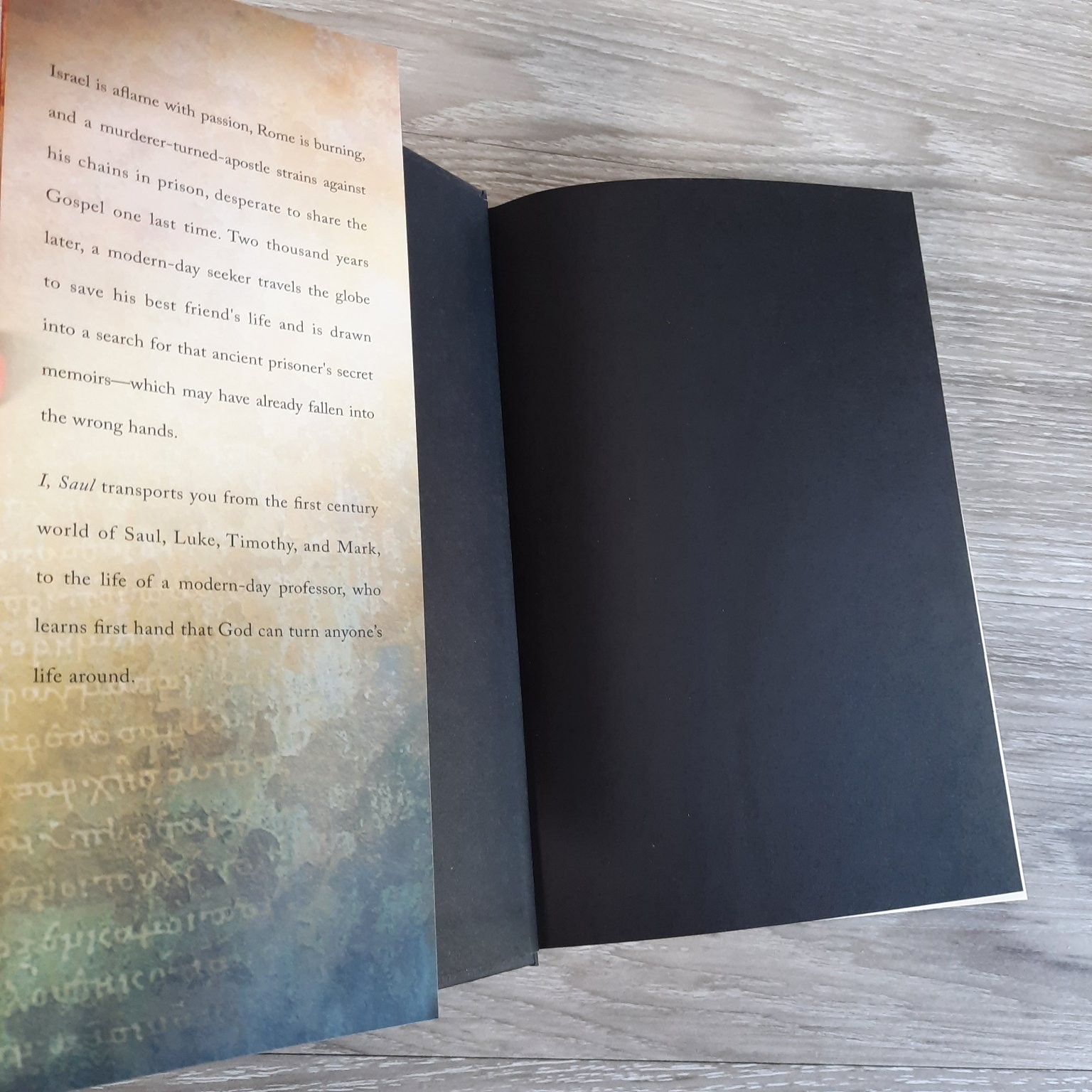 I, Saul Jerry B. Jenkins 2013 First Edition Thriller Worthy Publishing