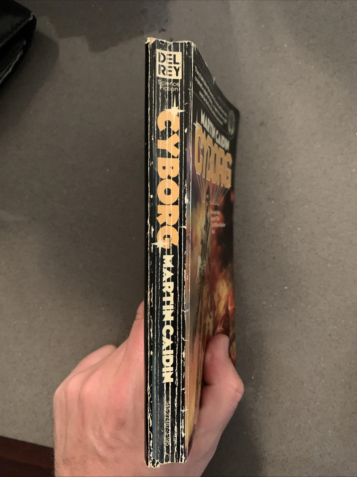 Cyborg by Martin Caidin 1978 Del Rey Books Six Million Dollar Man 1st Printing