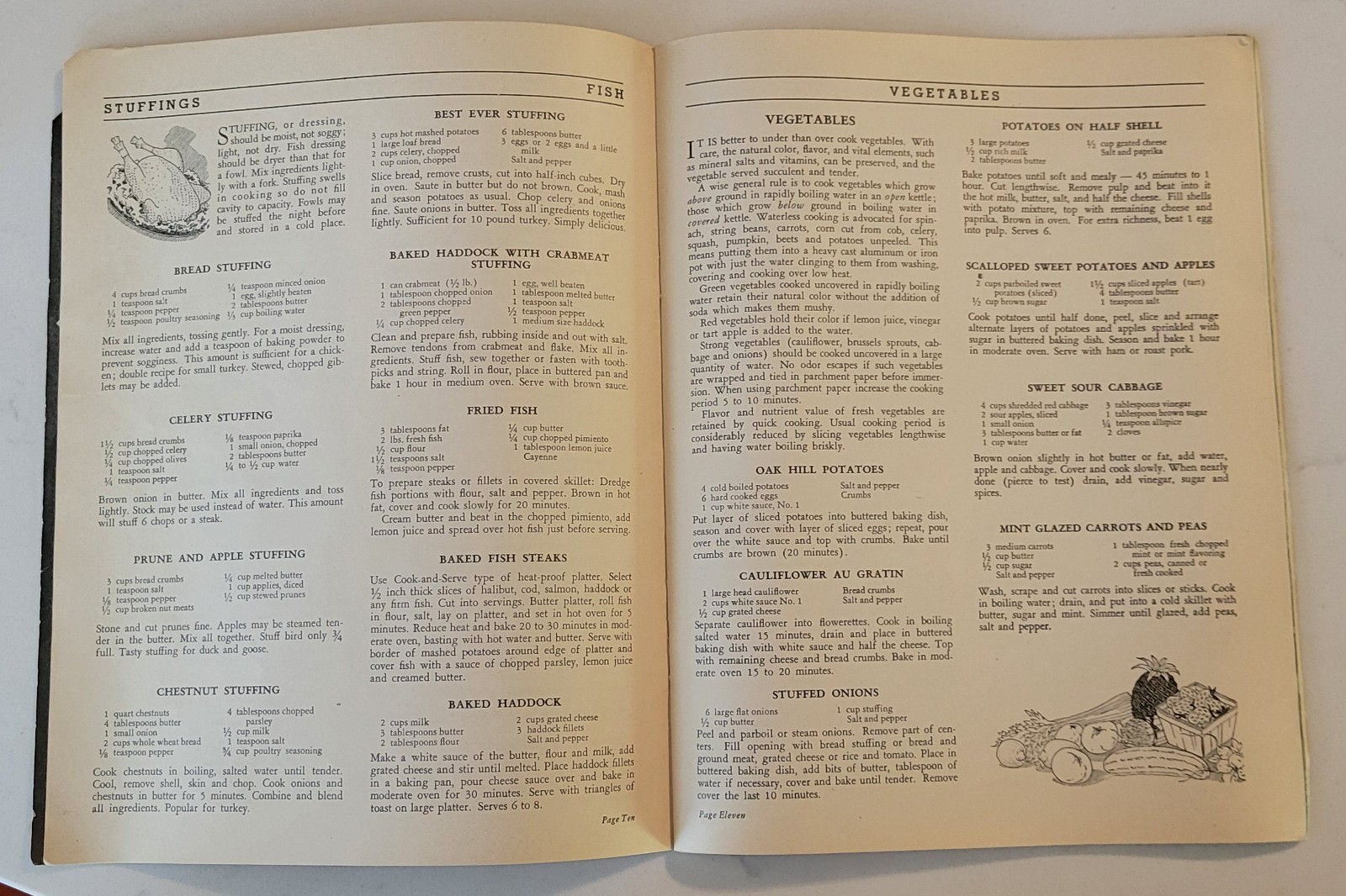 Vintage 1930’s „Good Recipes-Old And New“ Magazine Style Cookbook