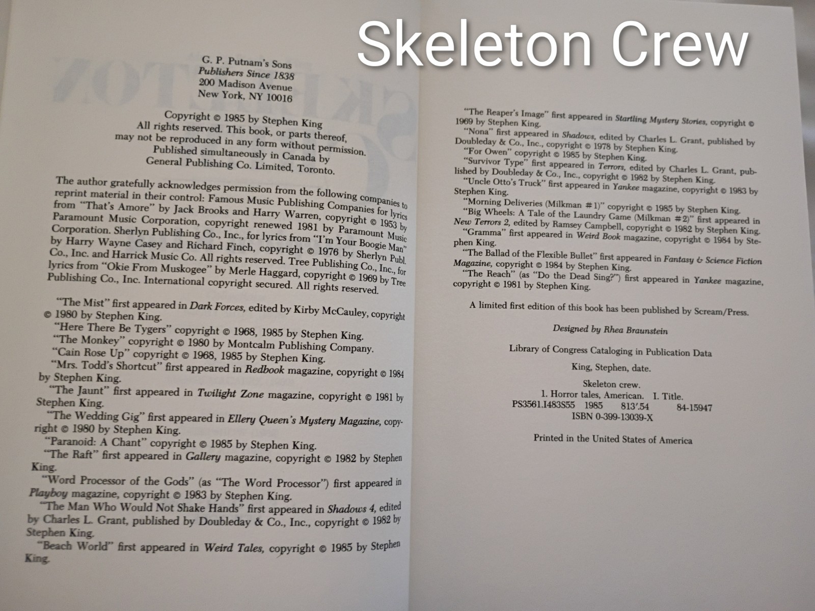 Stephen King 14 Book HC Lot Christine Stand Skeleton Crew Misery King
