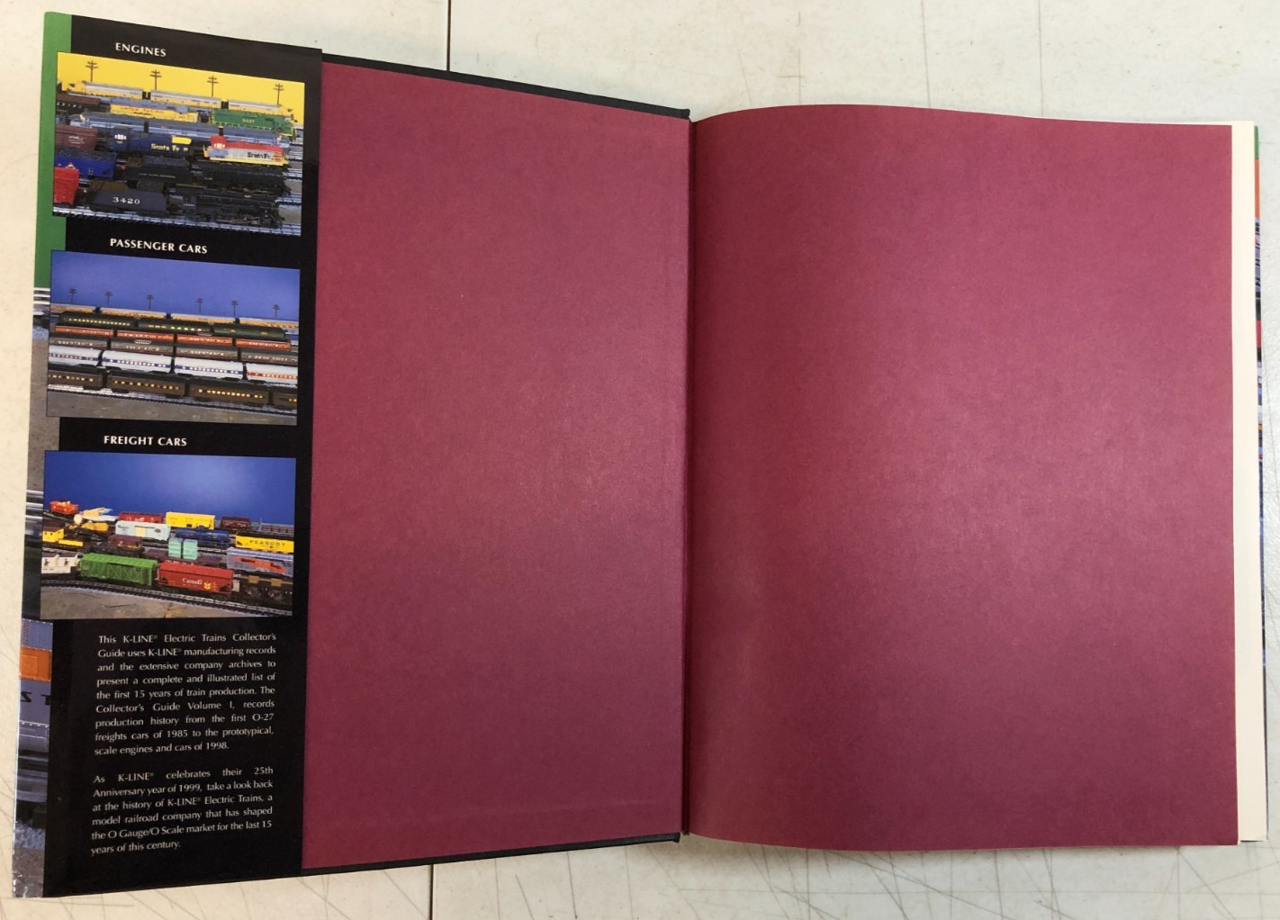 K-LINE Collector’s Guide Volume 1: Trains 1985-1998 by Mondy Lamb (1999) E-108