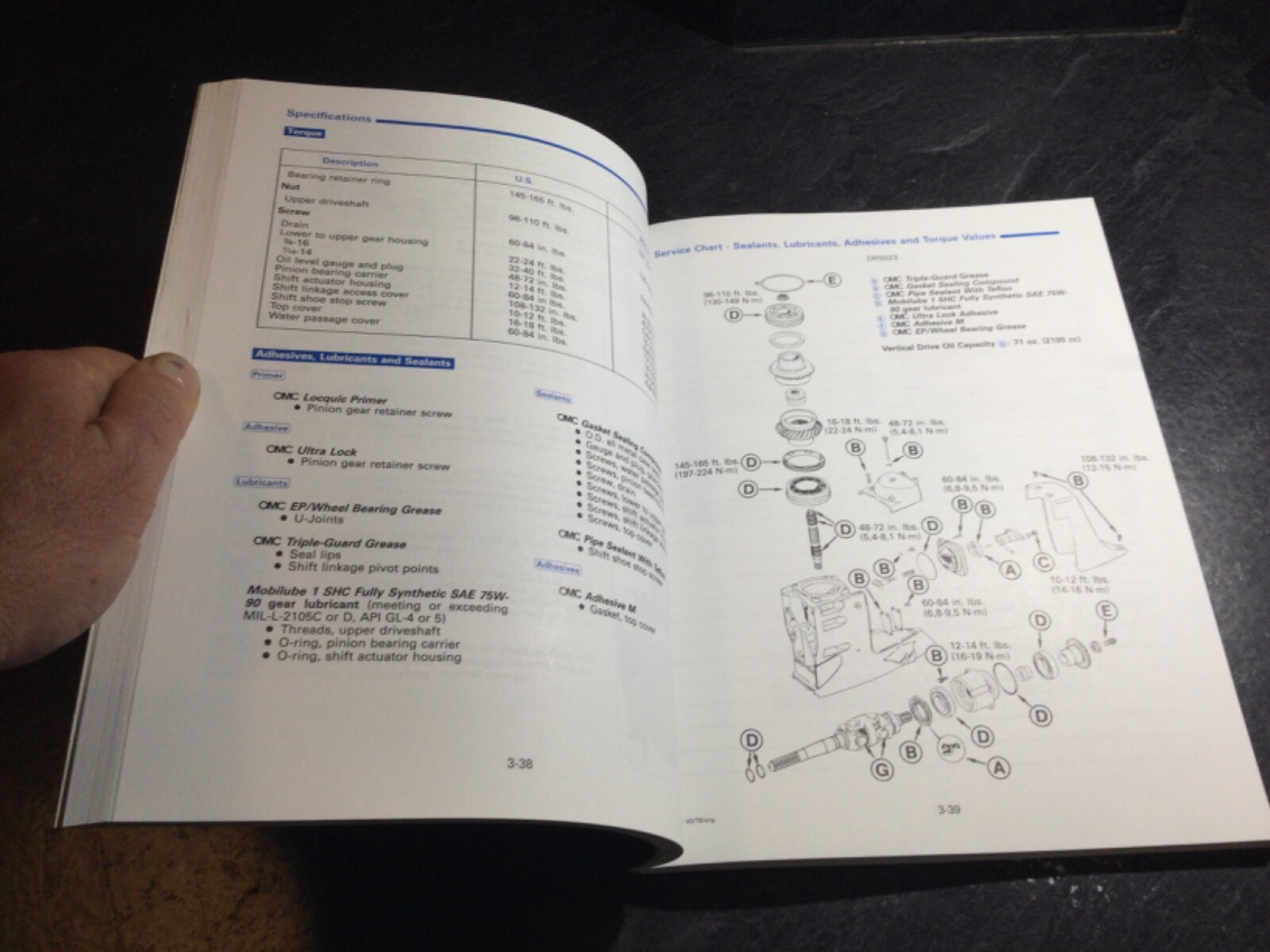 1996 OMC Stern Drive NC Service Manual Set GM Ford 3.0L 4.3L 5.0L 5.7L 5.8L 7.4L