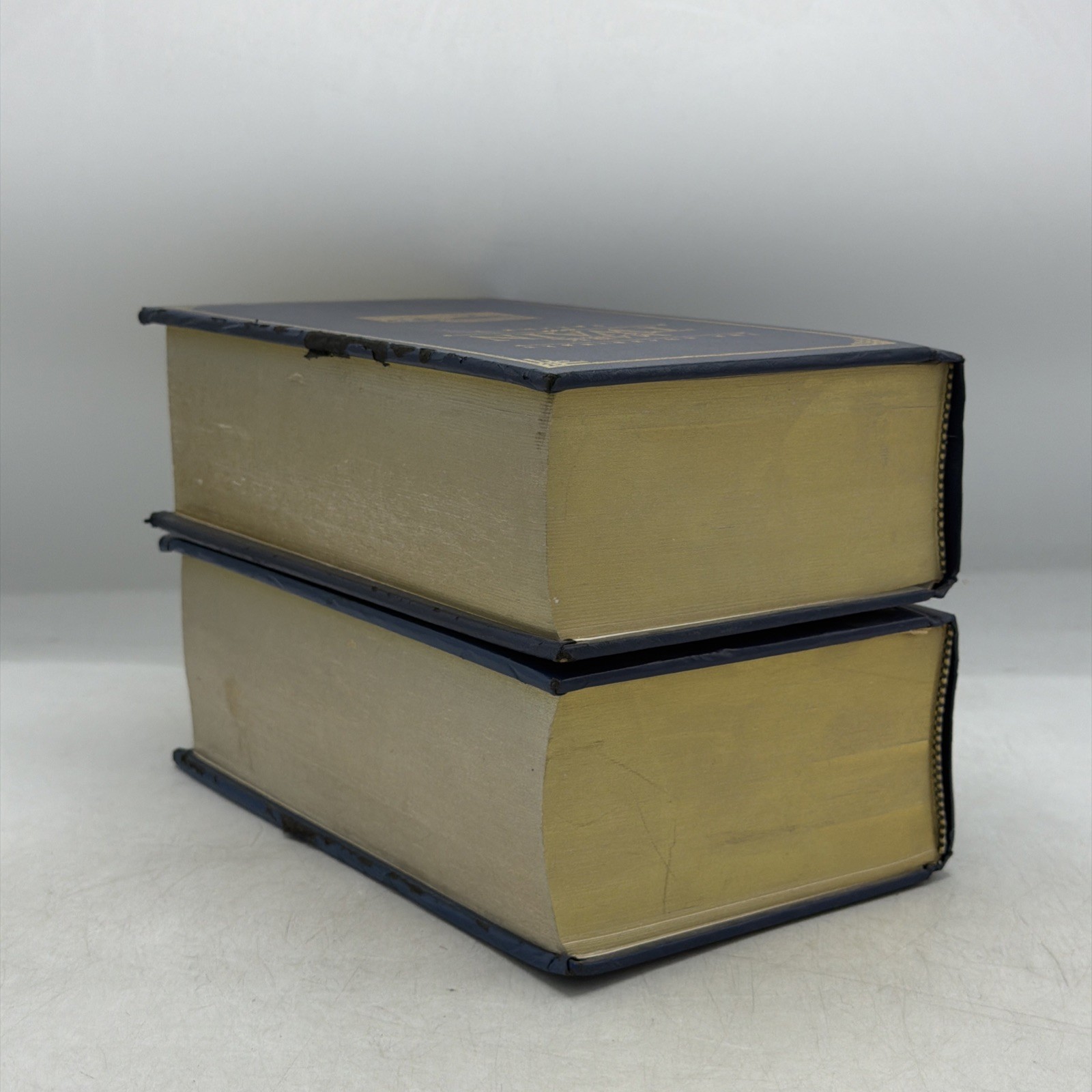 The Unabridged MARK TWAIN Volume 1 and 2 Courage Book set Kurt Vonnegut 1997 VTG