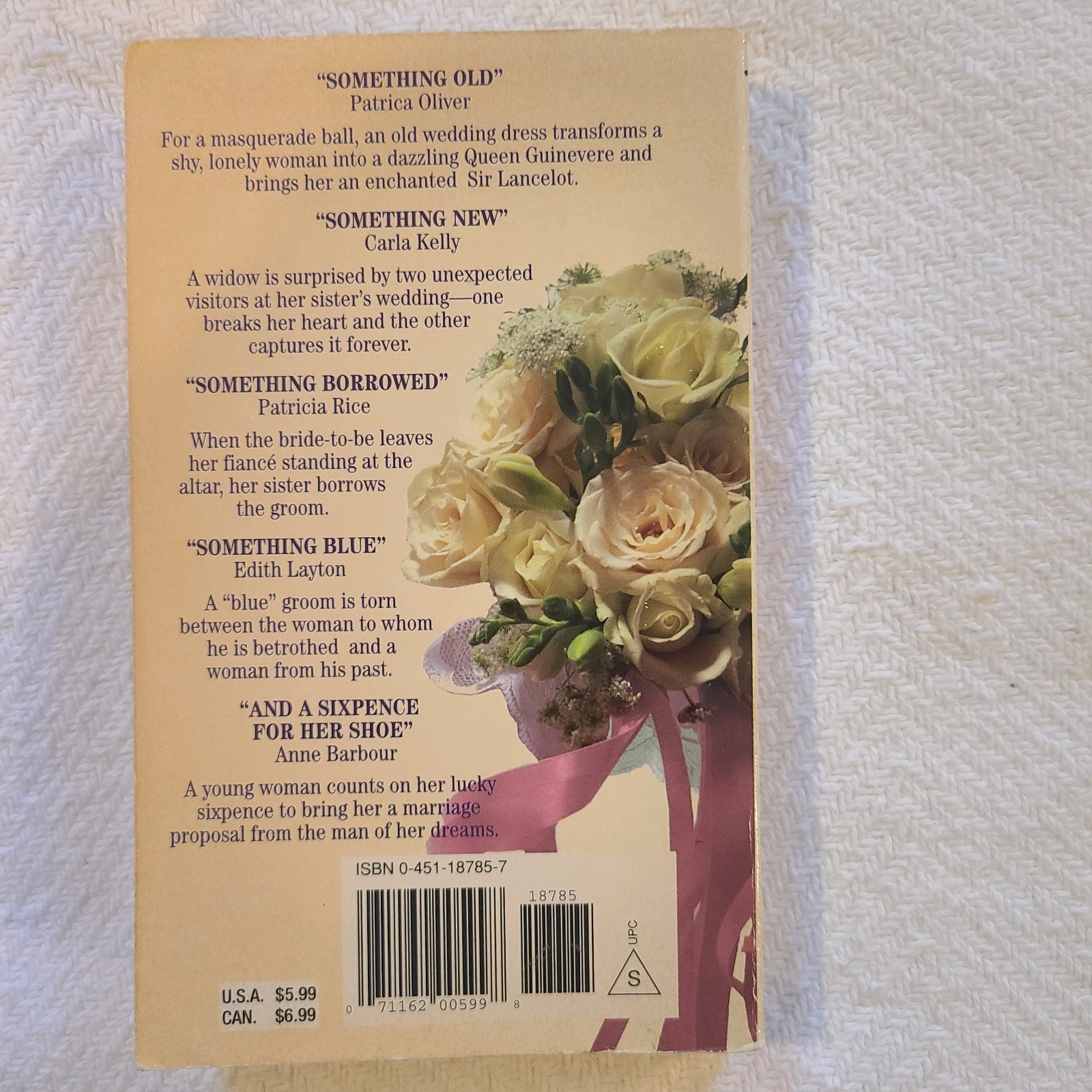 Signet Regency Romance A Wedding Bouquet Paperback 1996 First Printing