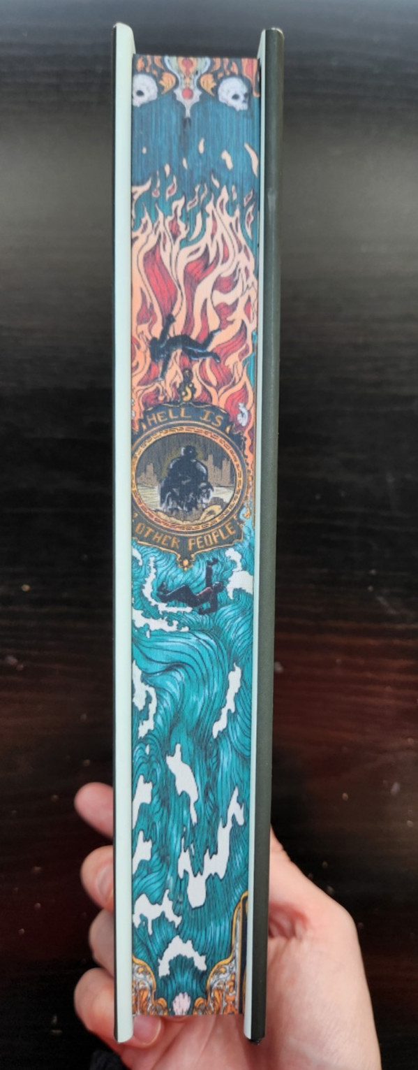 Katabasis by R.F. Kuang Hardcover Limited Edition Sprayed Edges