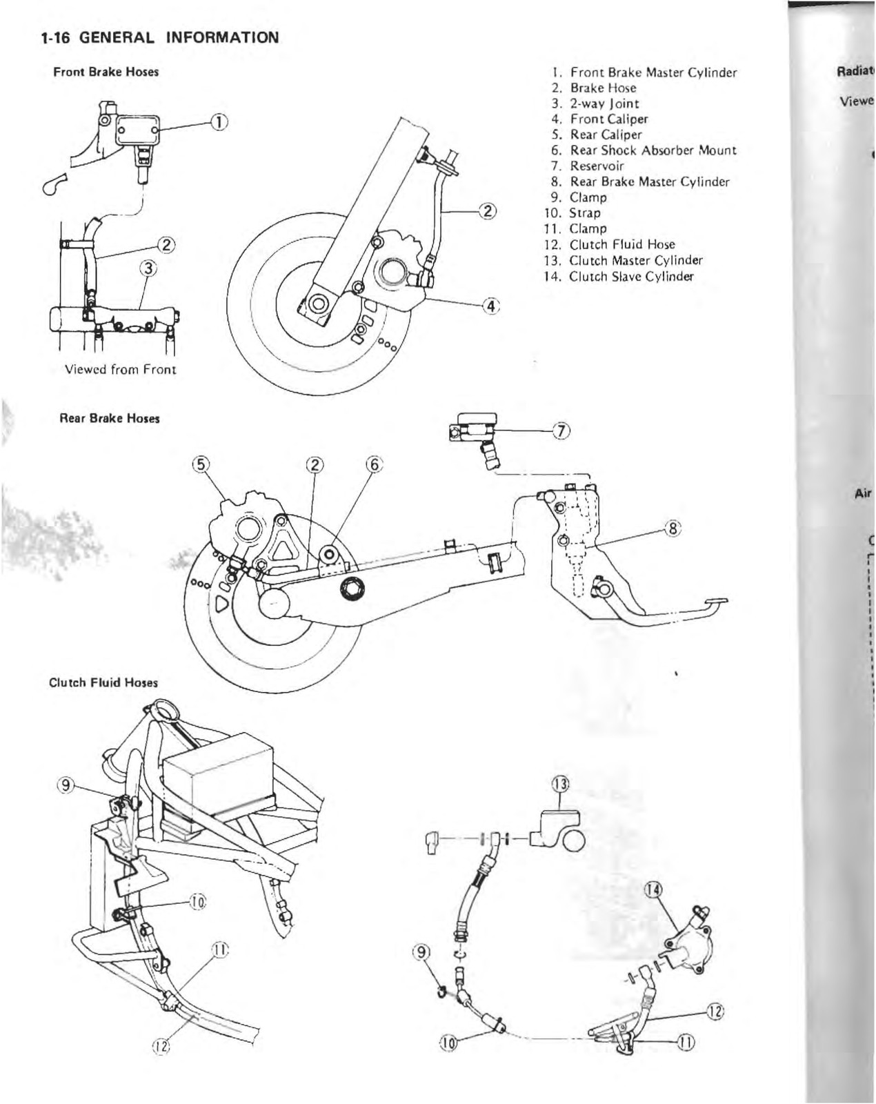 KAWASAKI ZG1200 Motorcycle Service Manual – STEEL WIRE BOUND – PROTECTIVE COVERS
