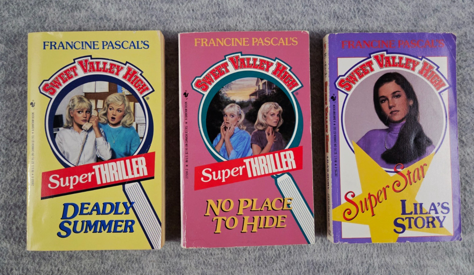 Sweet Valley High 21 Paperback Regular & Super Edition 1980s Lot
