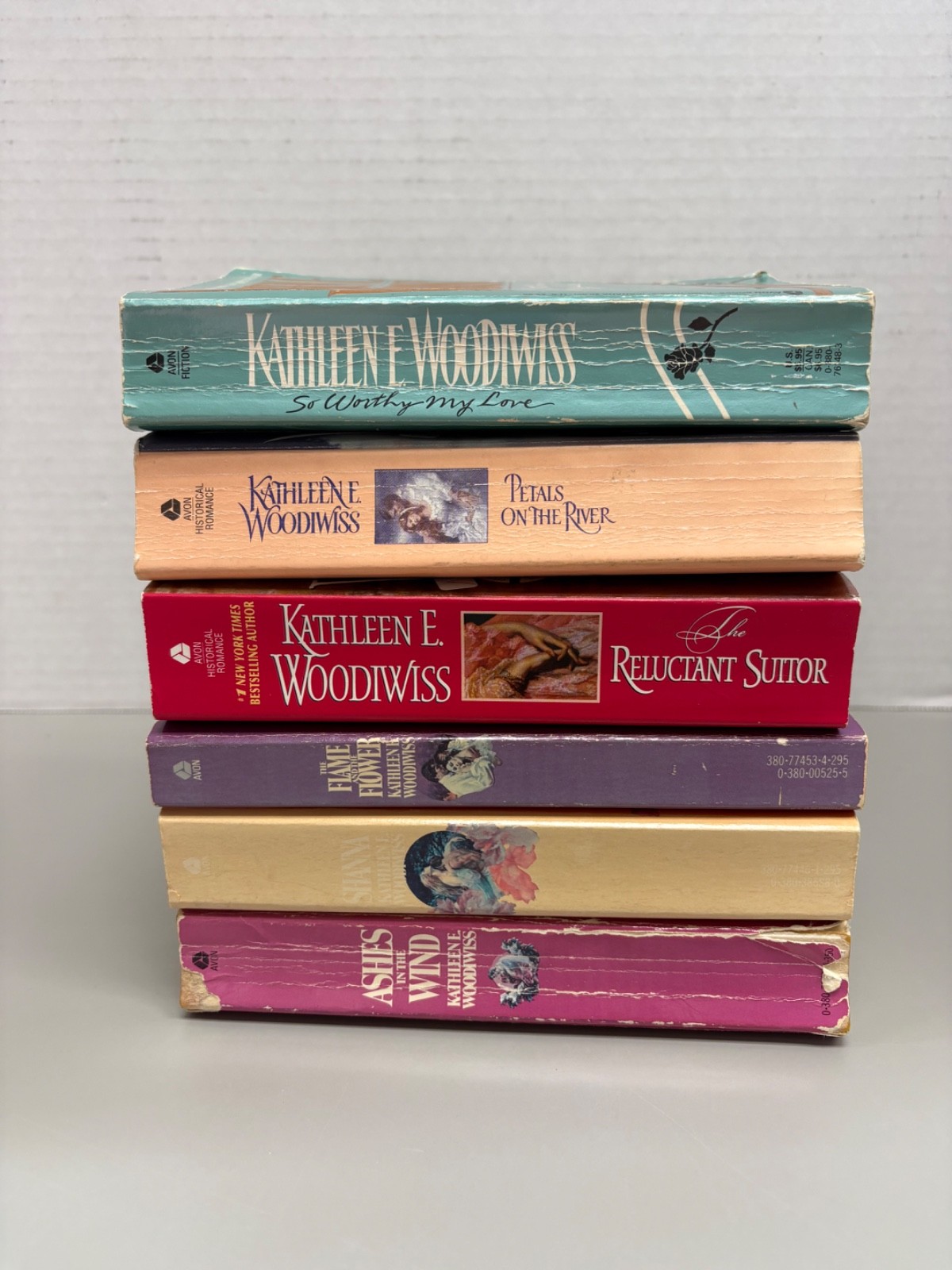 Kathleen Woodiwiss Lot of 6 Paperbacks (See Photos for Titles)