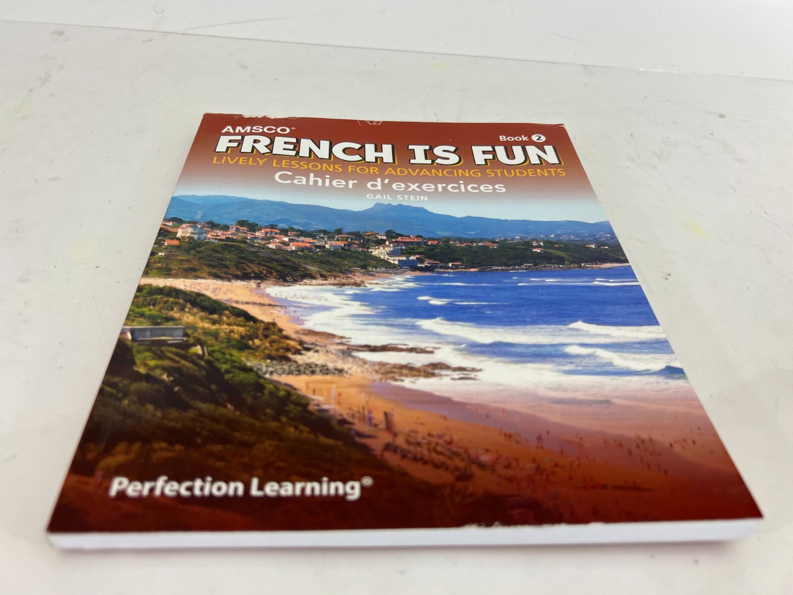 AMSCO FRENCH IS FUN: BOOK 2 WORKBOOK | Cahier d’Exercices by Gail Stein