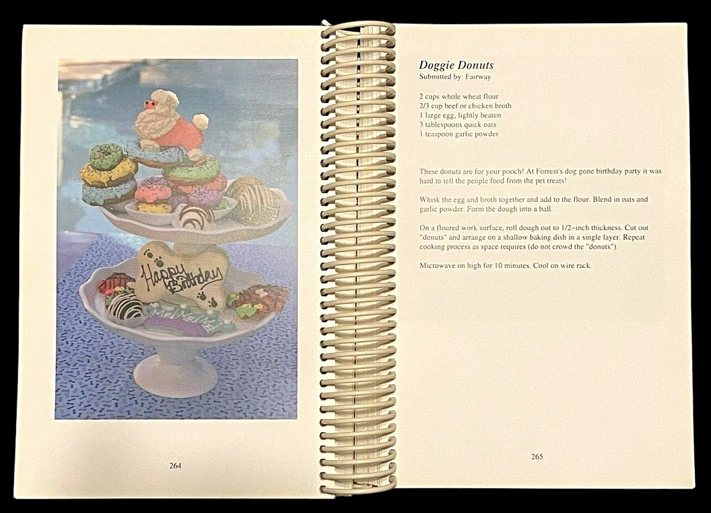 Rare Cookbook 100’s Of Family Recipes 398 Pages Flip Flops & Mish Mash, Spiral
