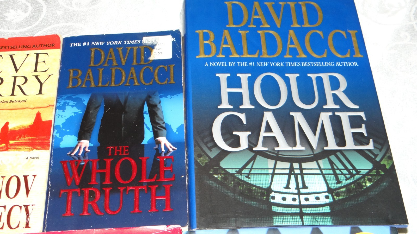 Mixed Lot of 7 Hardcover/Paperback Books-Various Authors, Titles & Genres (#12)