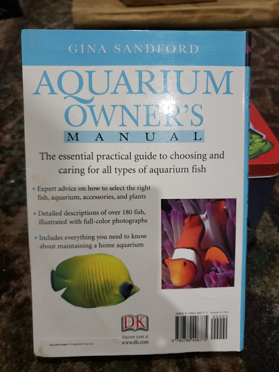 Aquarium Owner’s Manual by Gina Sanford (2003, Trade Paperback)