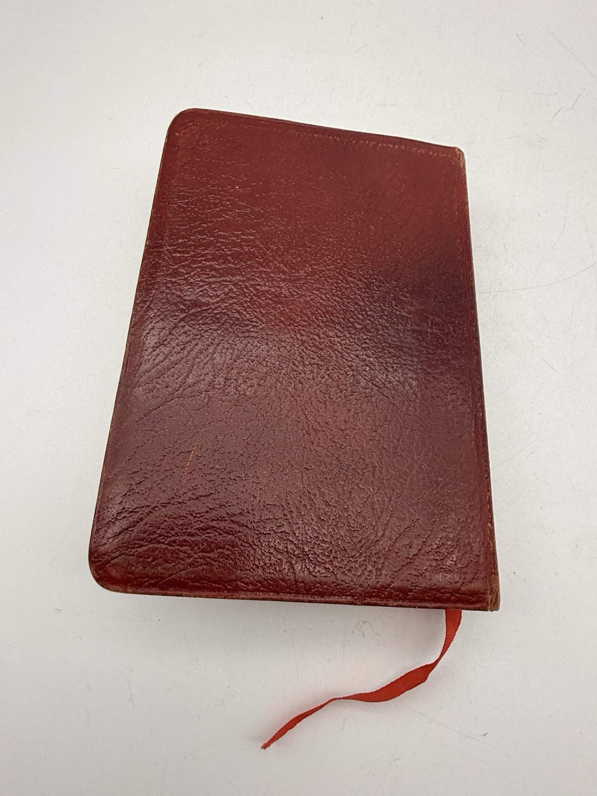 Vintage Holy Bible Red Letter Concordance Cambridge Red Leather Bound 1970s Maps