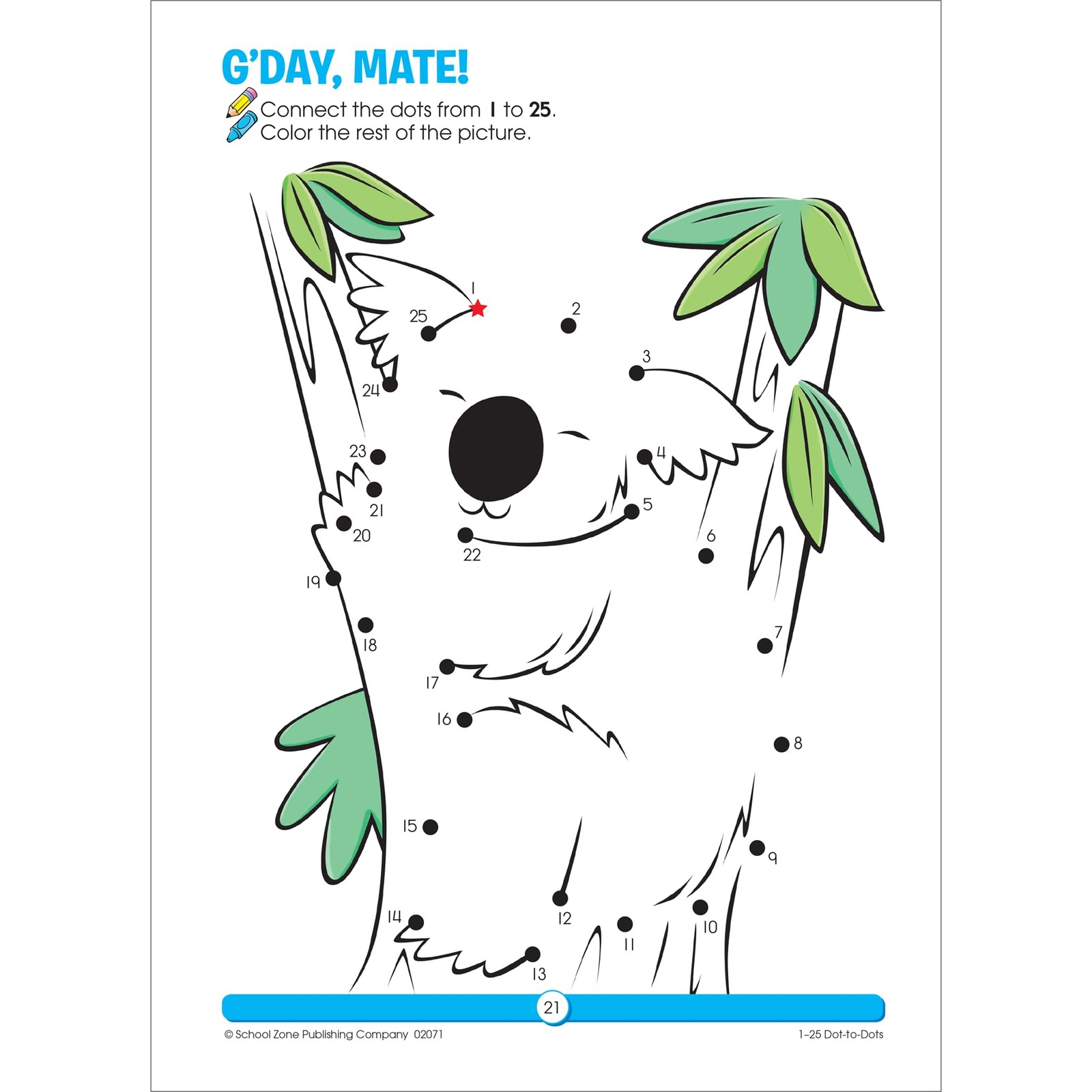 School Zone ABC Dot-to-Dots Workbook: 32 Pages, Preschool, Kindergarten,…