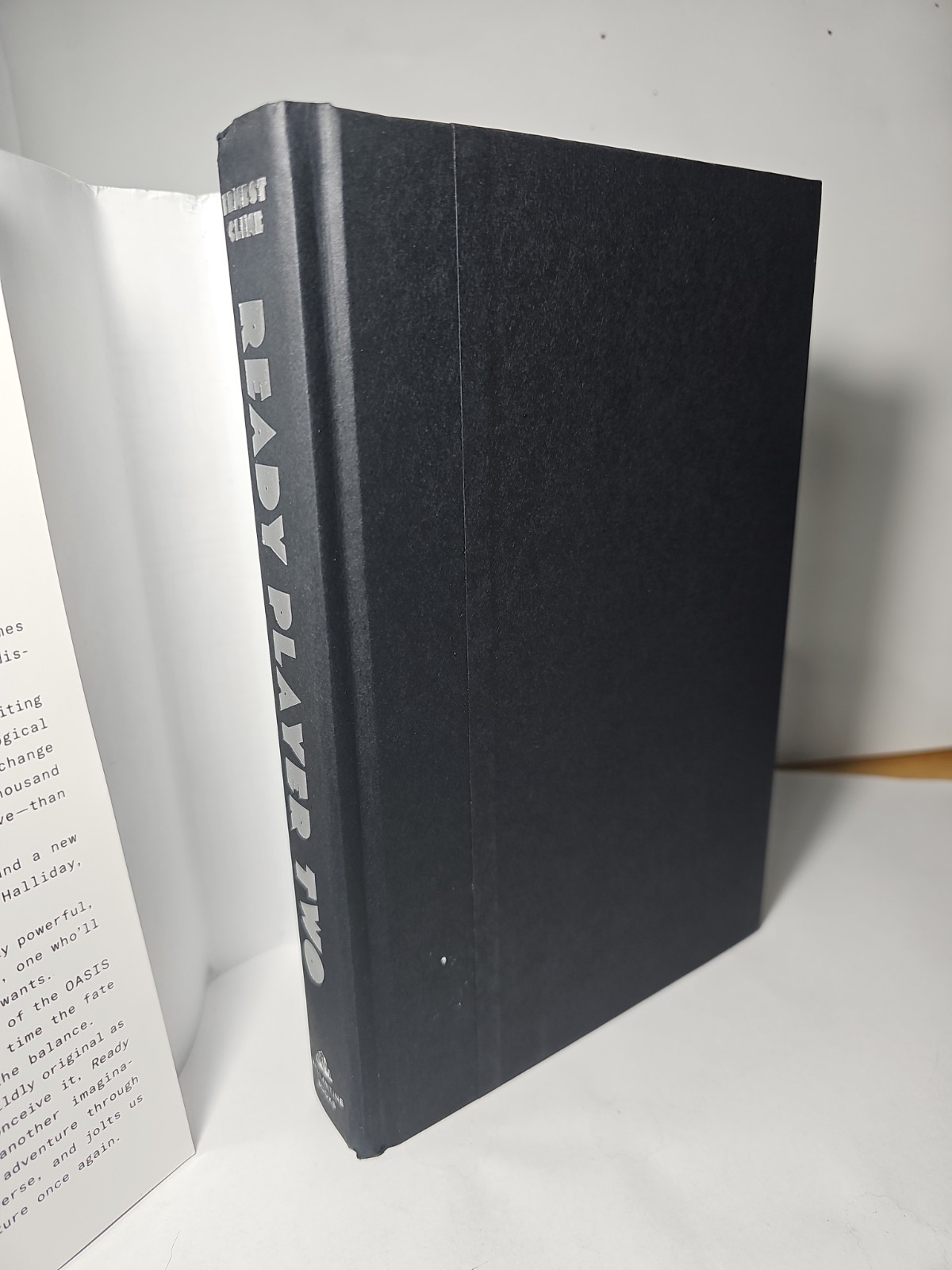 2020 Ready Player Two Ernest Cline Author Signed First Print HC 9781250246554