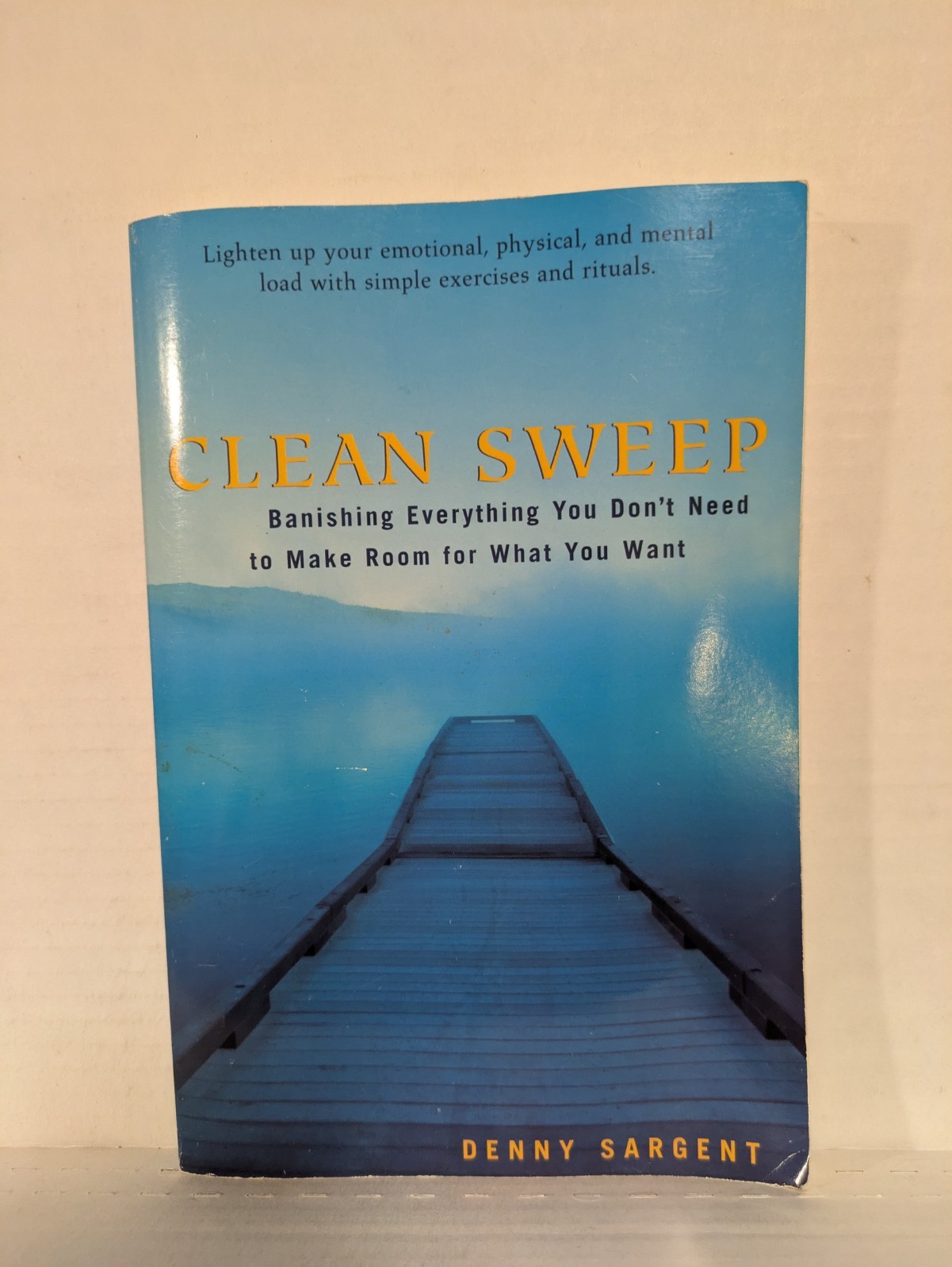 Clean Sweep: Banishing Everything You Don’t – Paperback, by Sargent Denny – Good
