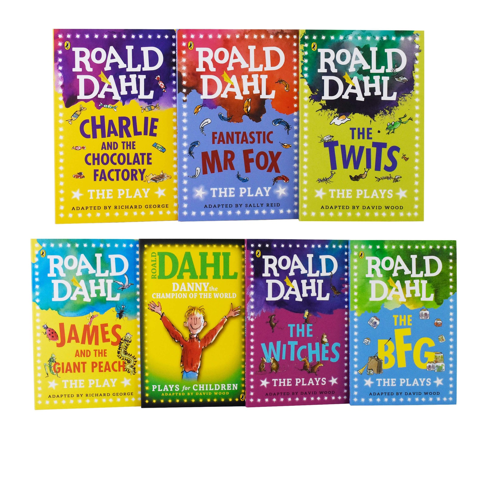 Roald Dahl The Plays 7 Books Children Collection – Ages 7-9 – Paperback Set