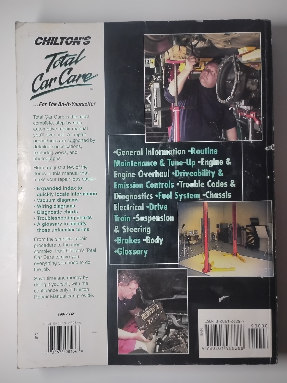 Chilton Repair Manual Ford Pick-Ups & Bronco 1987-1996 Mechanic Service 26664
