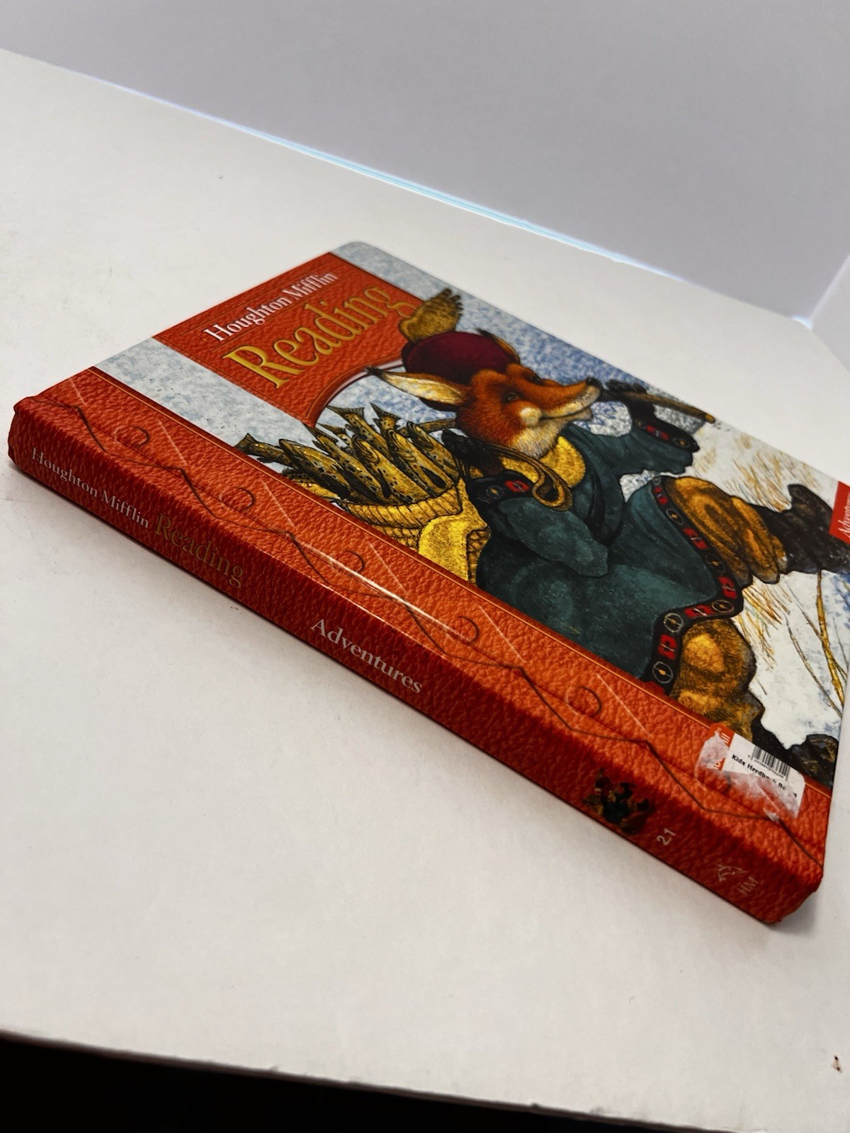 HOUGHTON MIFFLIN READING: Student Anthology Textbook Grade 2.1 Adventures – GOOD