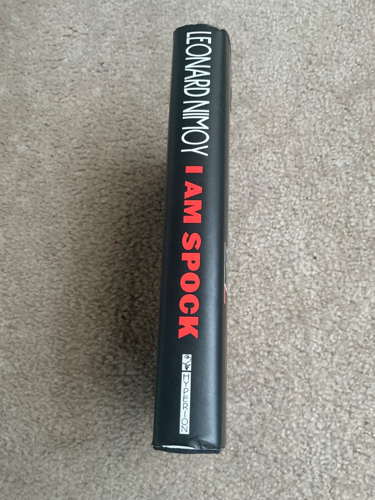 Leonard Nimoy I Am Spock SIGNED 1st Edition HC DJ Star Trek Spock Autograph