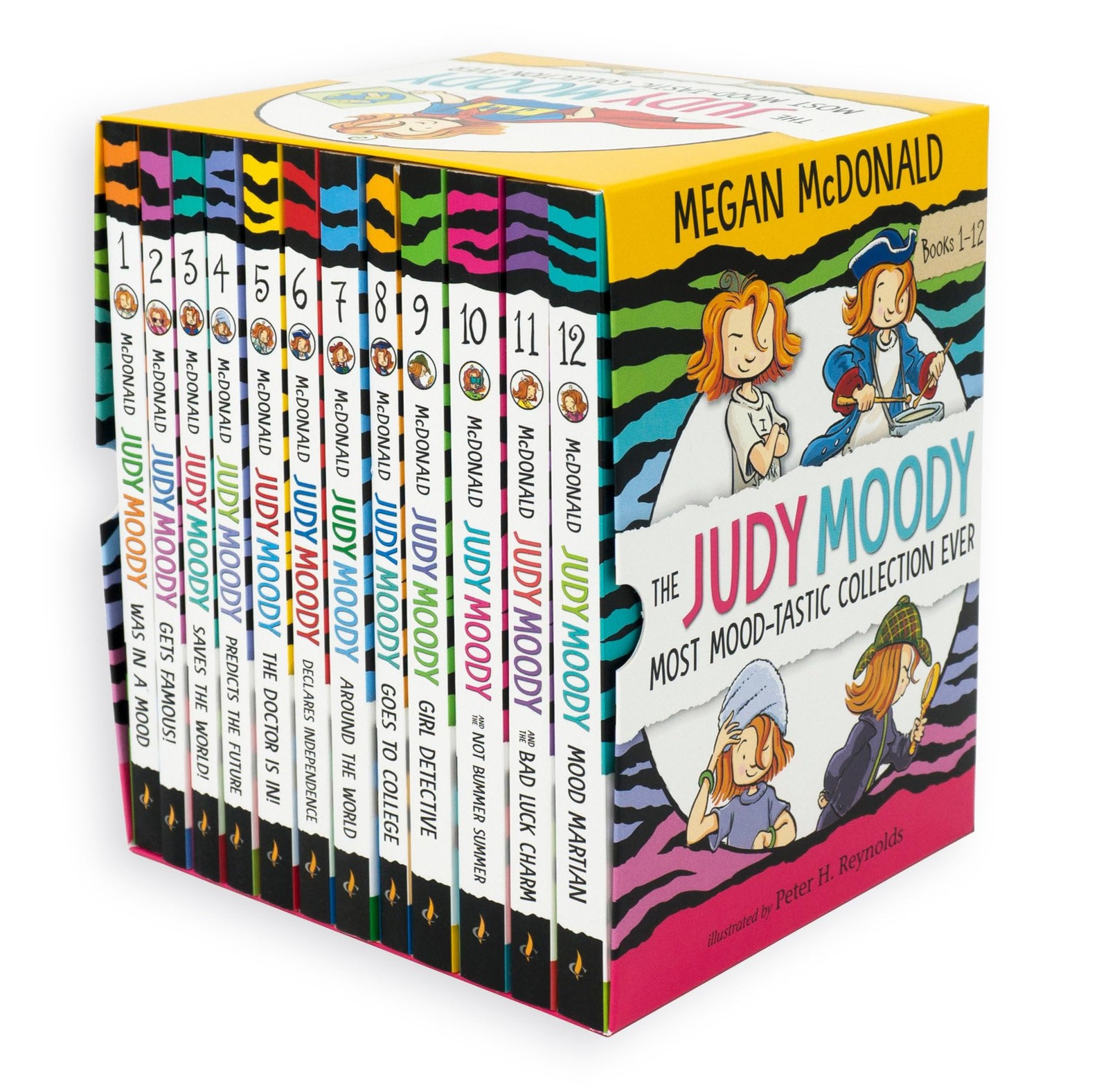 The Judy Moody Most Mood-tastic Collection Ever: Books 1-12 (Box Set of White