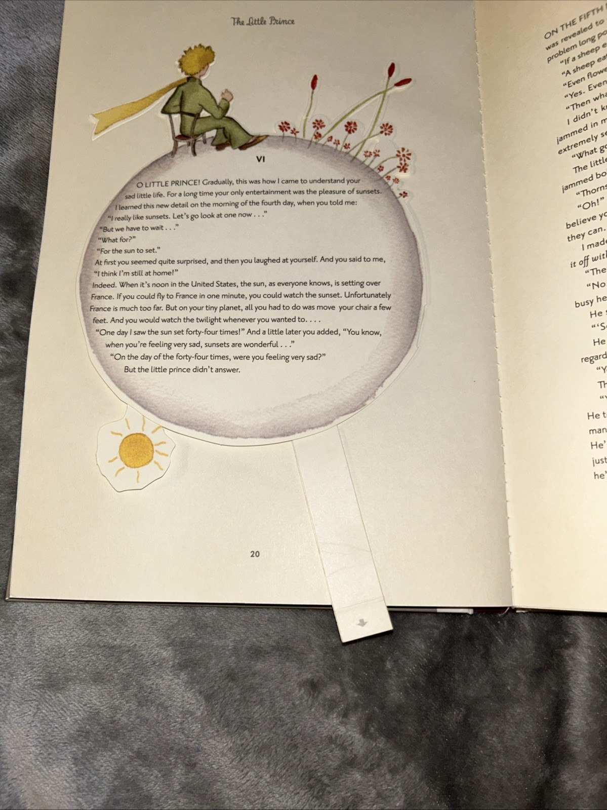 Little Prince by Antoine De Saint-Exupéry, 2009, Hardcover, Deluxe Pop-Up Book
