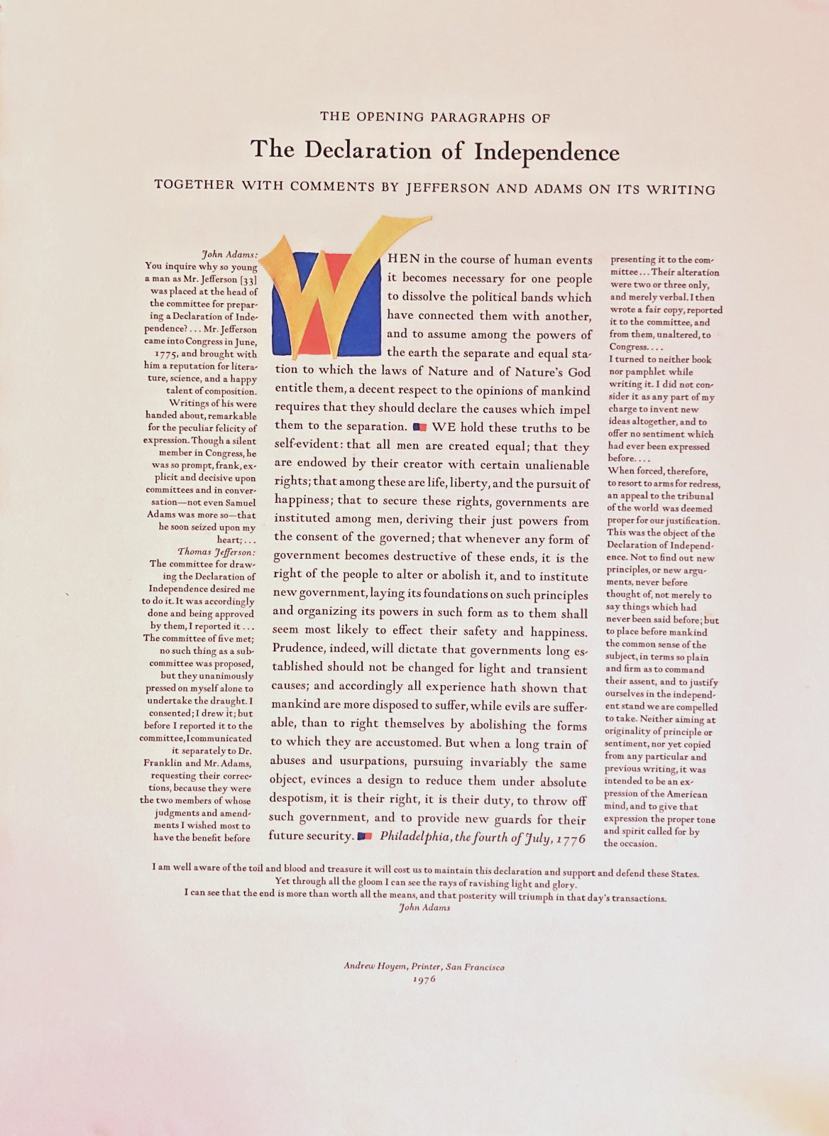 [Fine Press] A Little Rebellion Now & Then. Santa Cruz: 1976. 1/200.