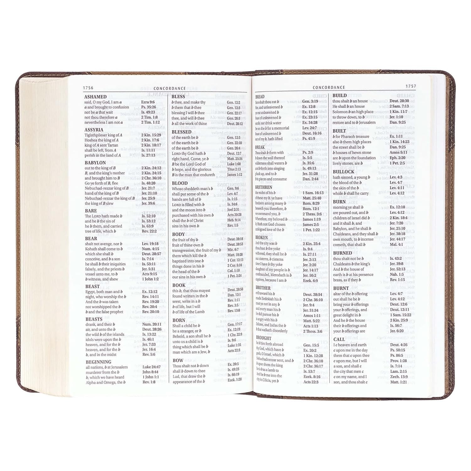 KJV Holy Bible, Giant Print Standard Size Faux Leather Red Letter Edition – Thum