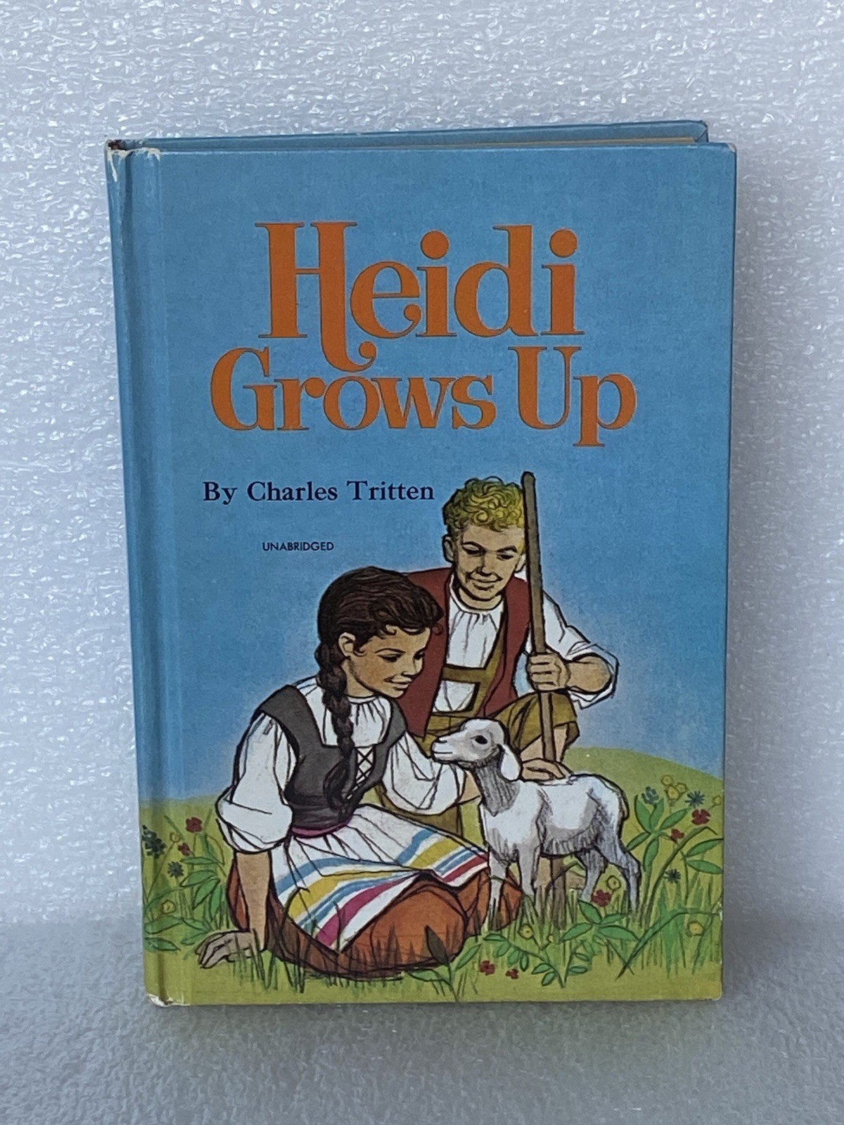 Vintage 1971 “HEIDI Grows Up” By Charles Tritten Whitman Classics Hardcover Book