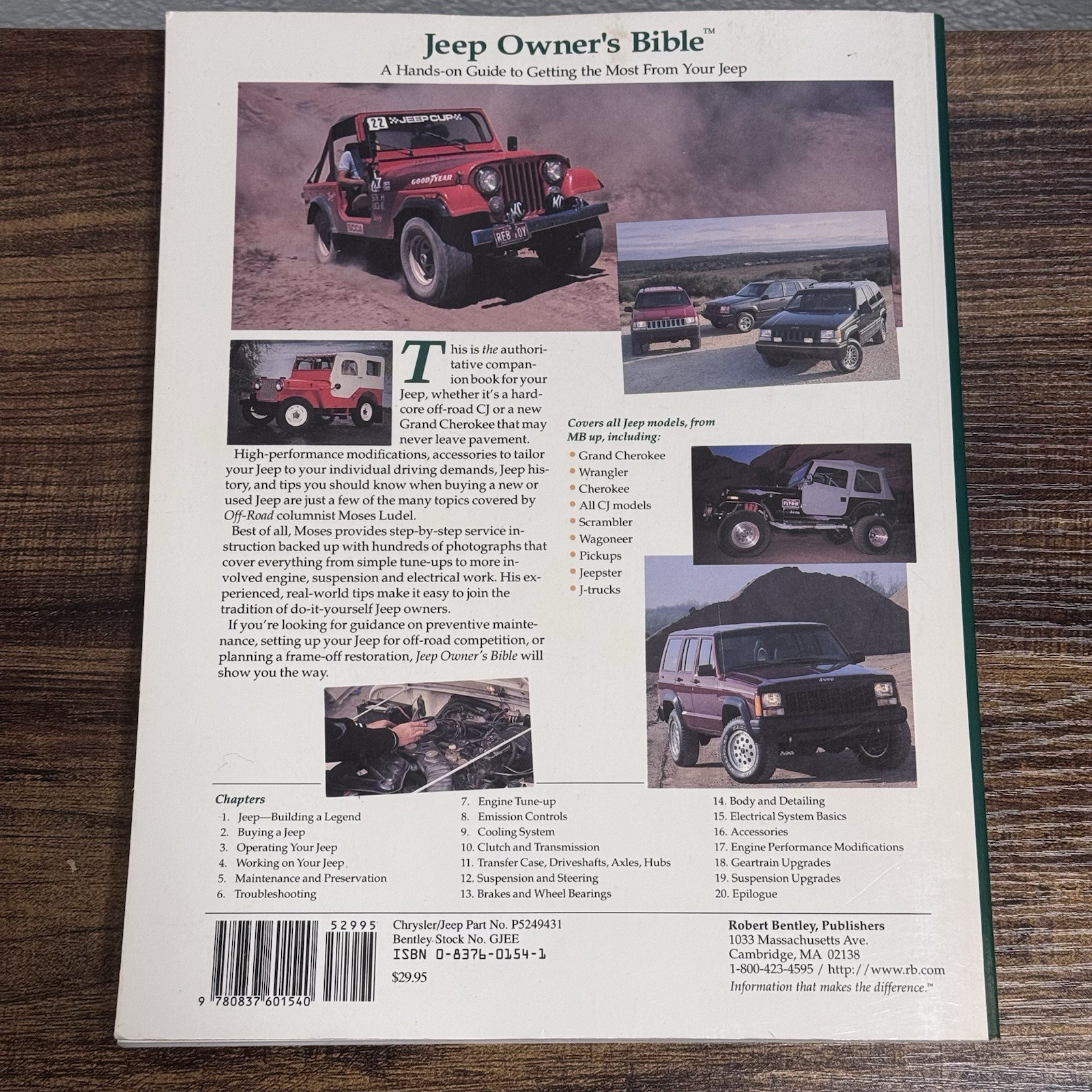 Jeep Owner’s Bible: A Hands-On Guide to Getting the Most from Your Jeep by Ludel