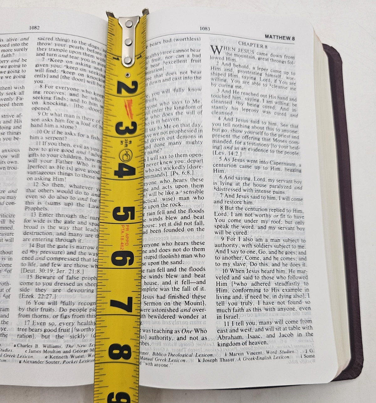 Amplified Bible 1987 Burgundy Bonded Leather Zondervan