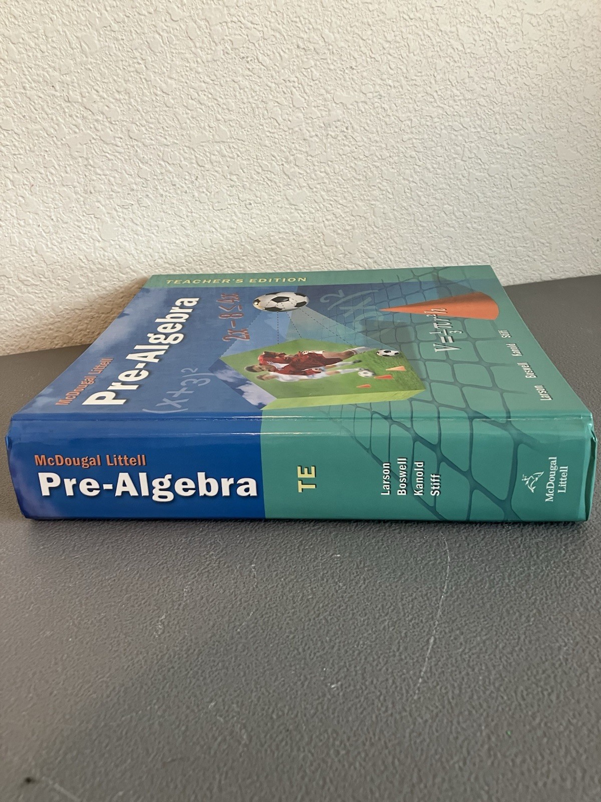 Mcdougal Littell Pre Algebra Teacher’s Edition Book 2005
