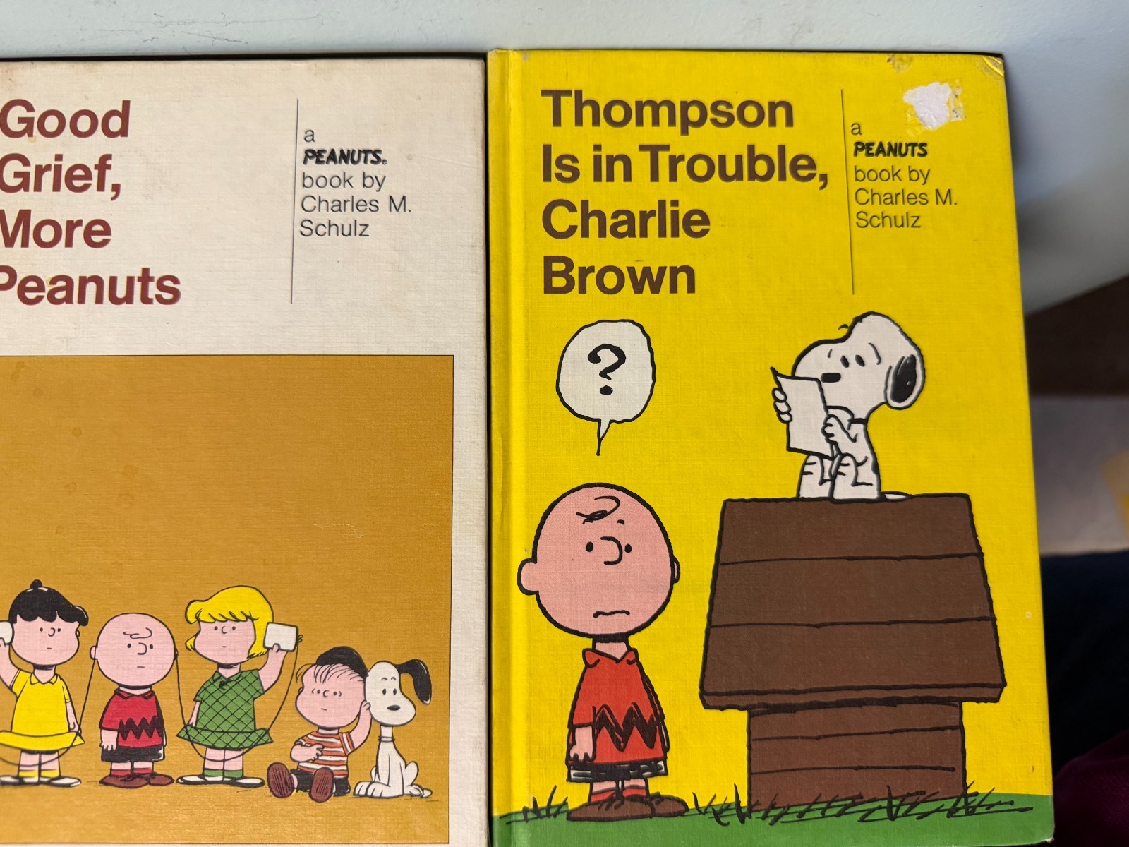 Weekly Reader HC Books Peanuts C. Schulz 1957 1960 1967 1973 1974 LOT 7 Snoopy