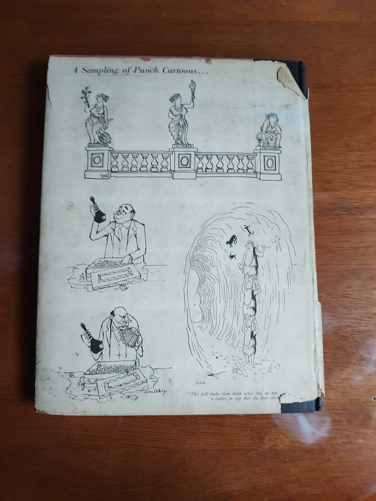 The Best Cartoons From Punch A. P. Herbert 1952 Simon & Schuster HC 1st #1.7