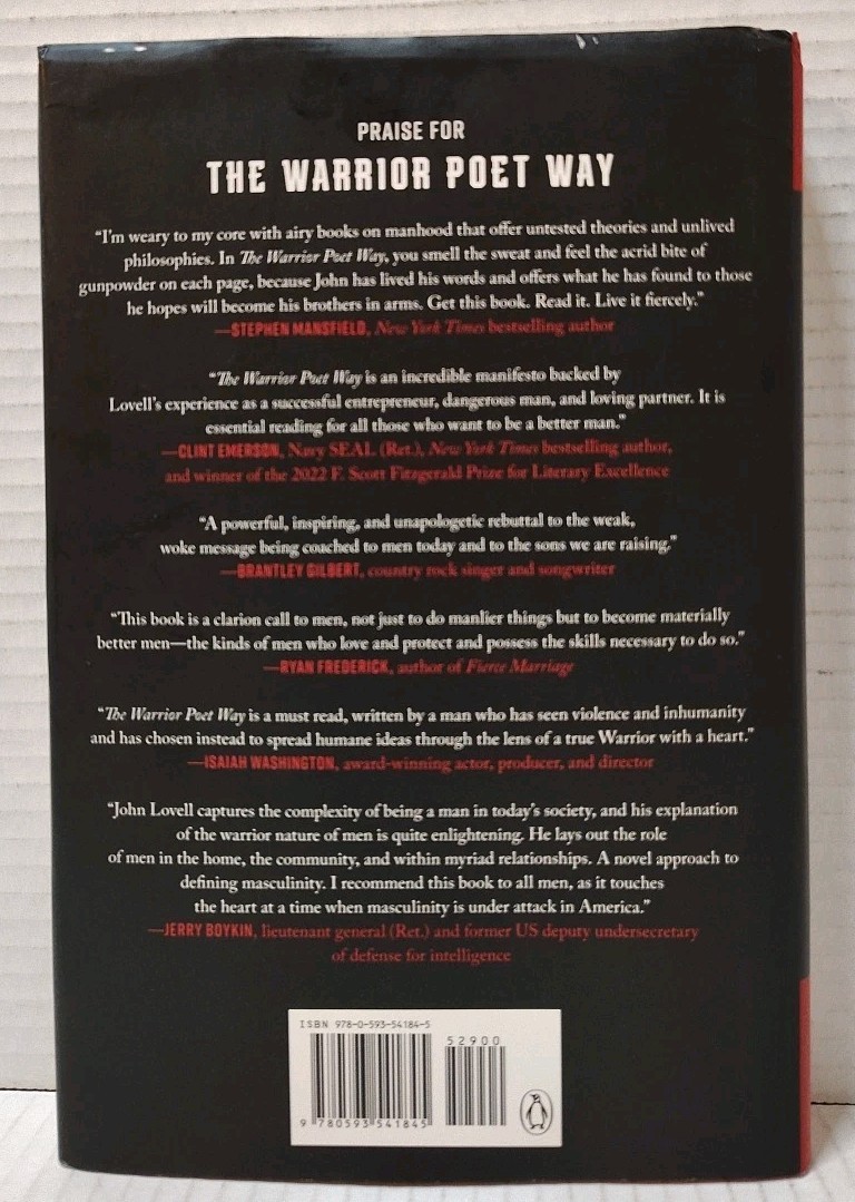 THE WARRIOR POET WAY: A Guide To Living Free and Dying Well by John Lovell (2023