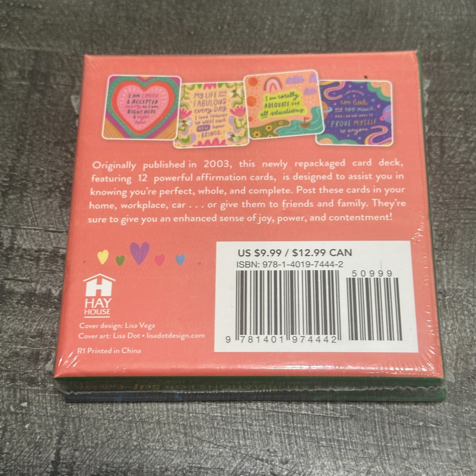 Louise Hay’s Affirmations for Self-Esteem: A 12-Card Deck for Loving Yourself (C