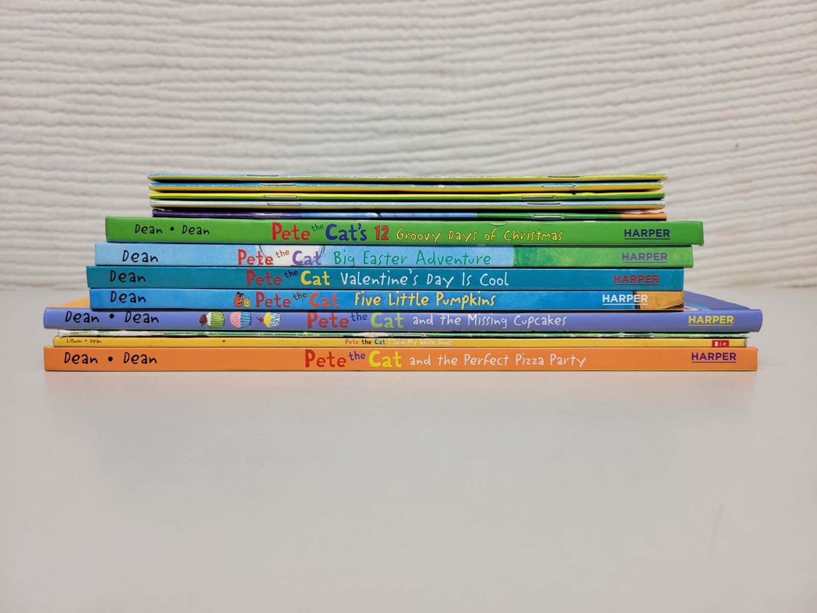 Lot of 13 Pete the Cat Picture Books by Kimberly & James Dean PB & HC Mix L1