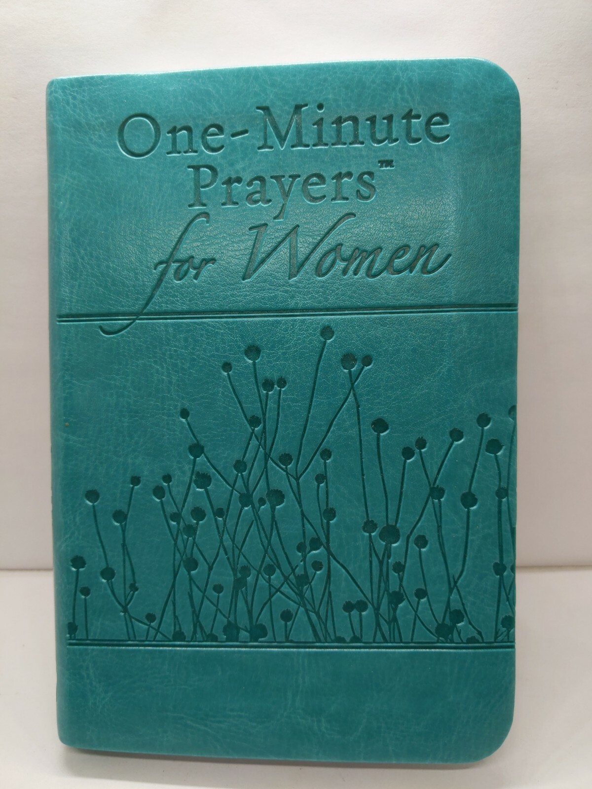 One-Minute Prayers for Women Faux Leather Teal