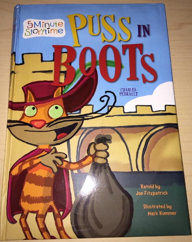 Puss In Boots – 5 Minute Storytime Picture Book (HC, 2014)