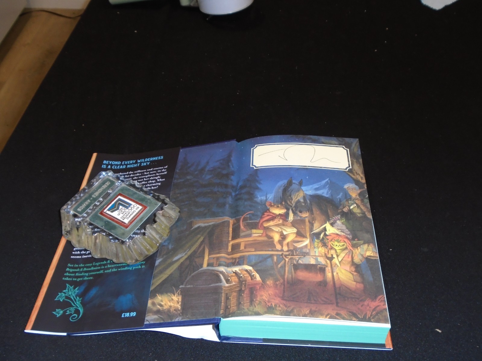 Signed Travis Baldree Brigands & Breadknives UK 1/1 Deluxe Legends & Lattes