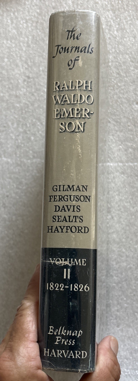 the journals and miscellaneous notebooks of ralph waldo emerson volume VII HCDJ