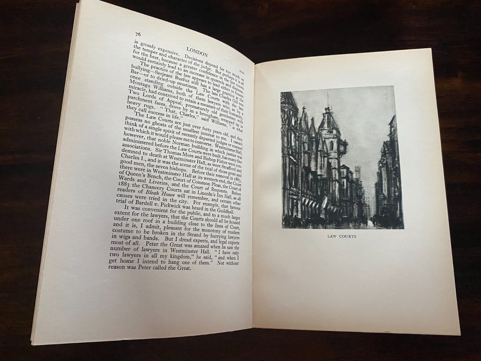 London 1936 Sidney Dark illus. by Joseph Pennell Macmillan & Co. Hardcover