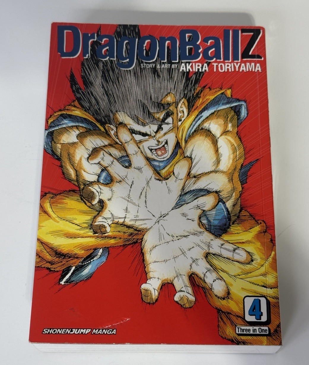 Dragon Ball Z, Vol. 4 (VIZBIG Edition) – Paperback By Toriyama, Akira EUC