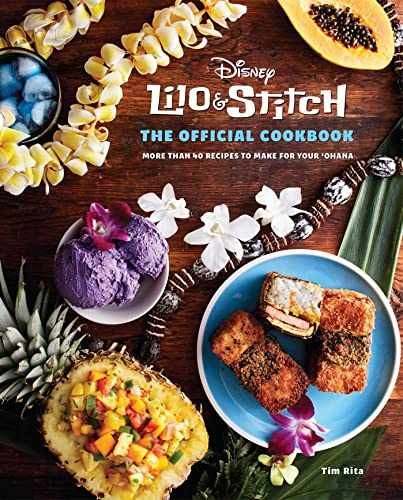 Lilo and Stitch: The Official Cookbook: 50 – Hardcover, by Rita Tim – Very Good