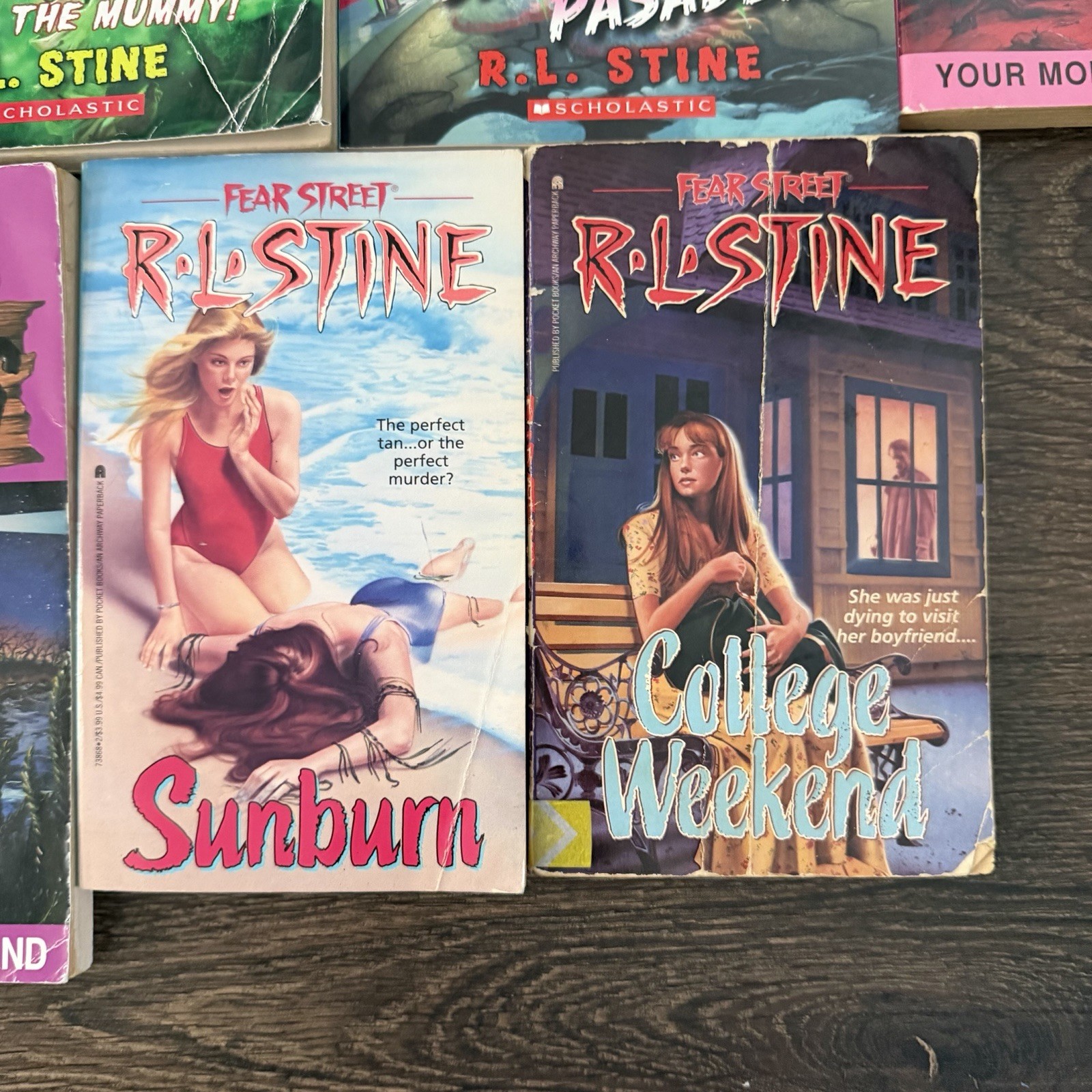 R.L. Stine Goosebumps Fear Street Shivers Book Lot of 15 Scholastic PB