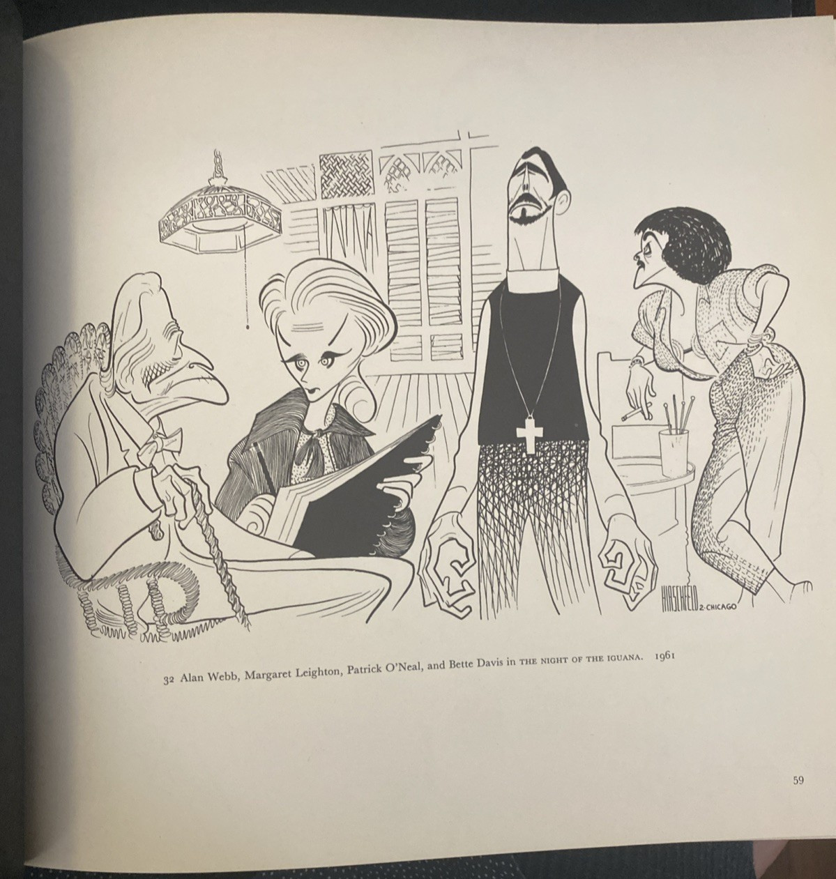 The World of Hirschfeld by Al Hirschfeld 1970 1st Edition Hardcover