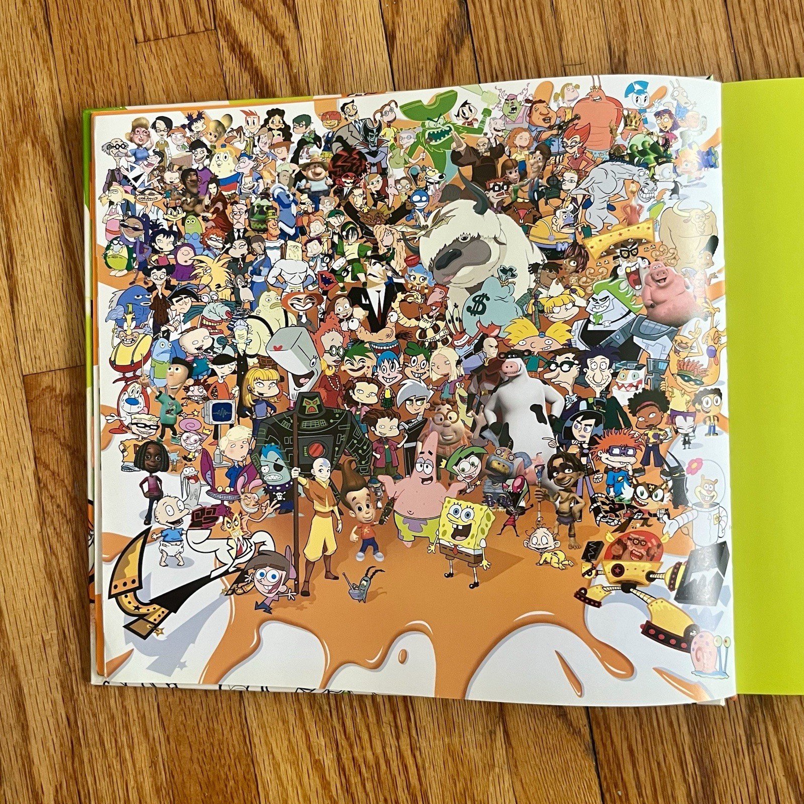 Nicktoons! by Jerry Beck 2007 Hardcover Nickelodeon Cartoon Art Design Drawing