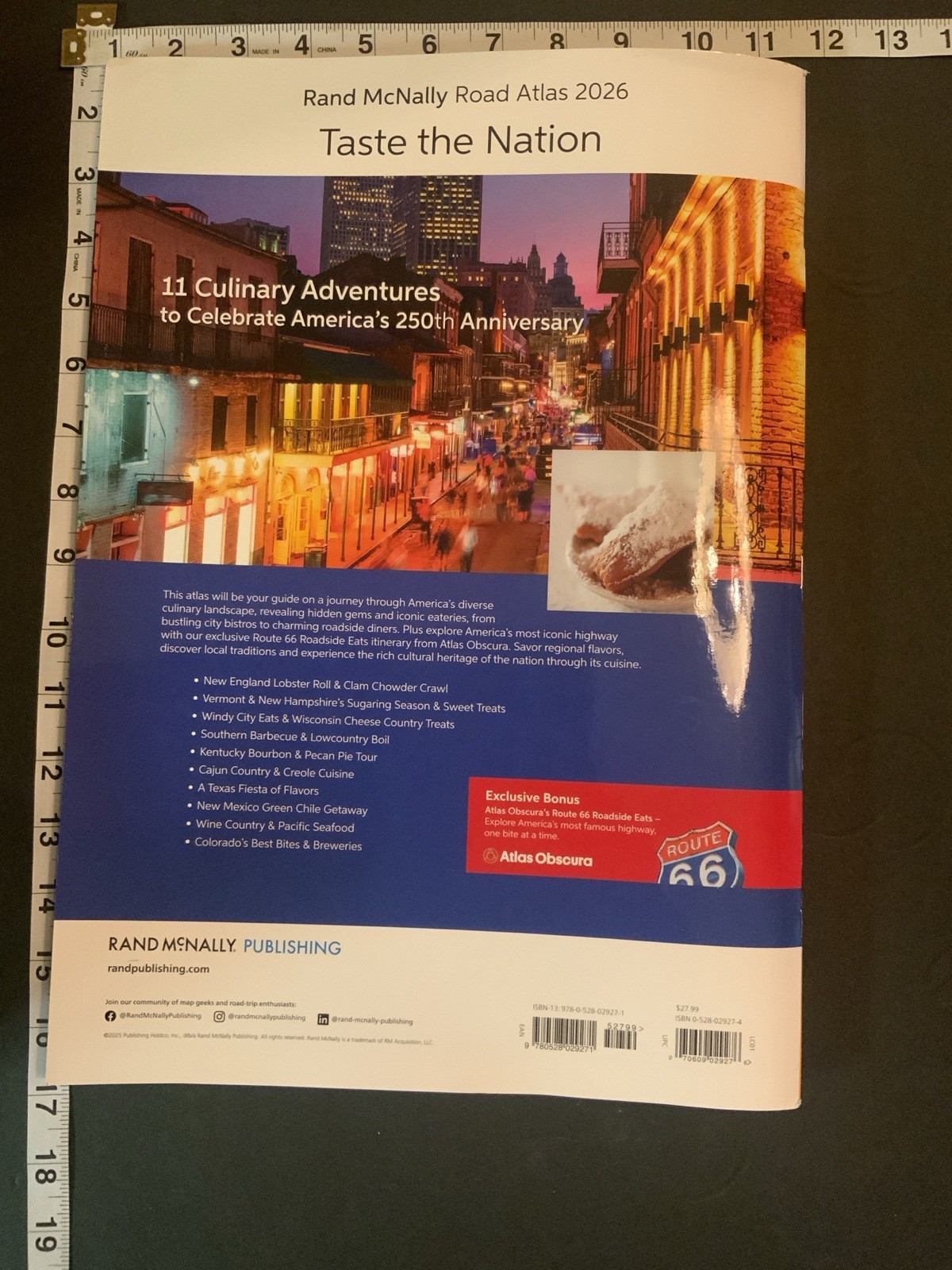 2026 Road Atlas : Reg by Rand McNally (2025, Sheet Map, Folded)