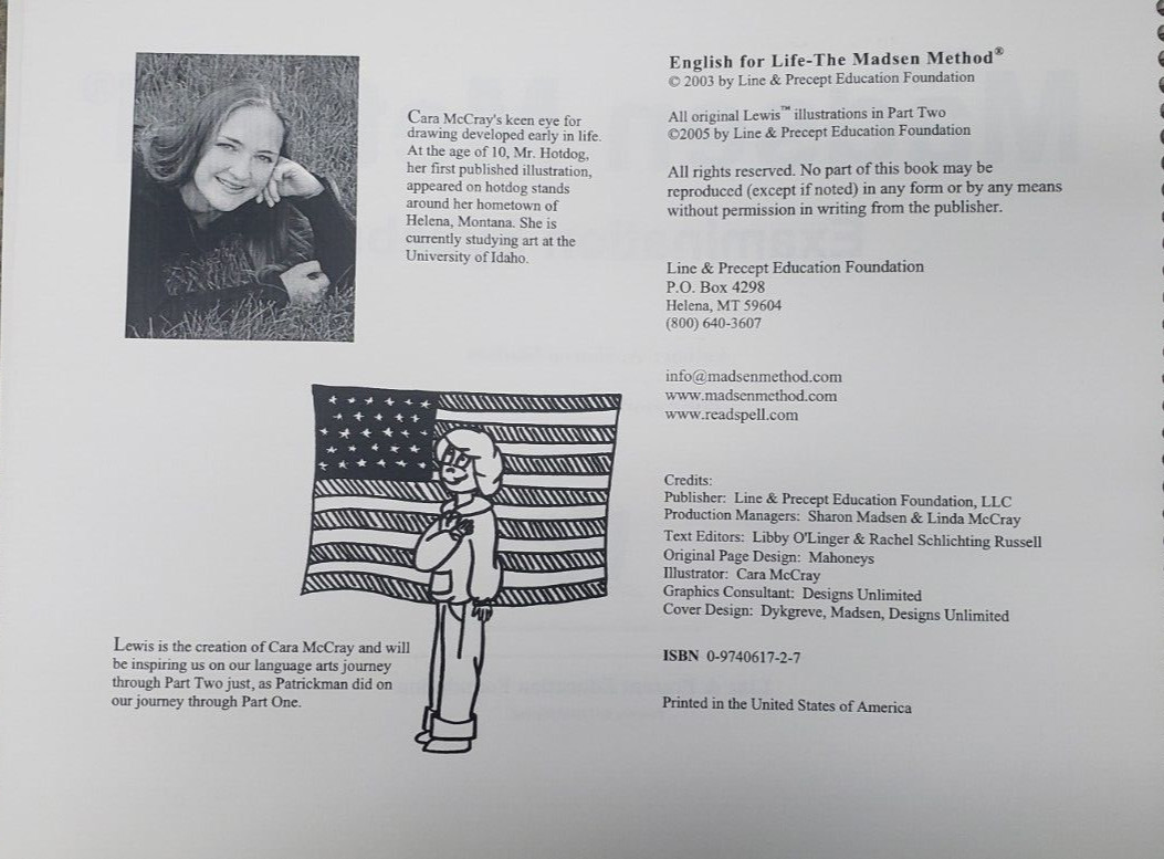 The Madsen Method part two (6,7,8 & Examination Syllabus)
