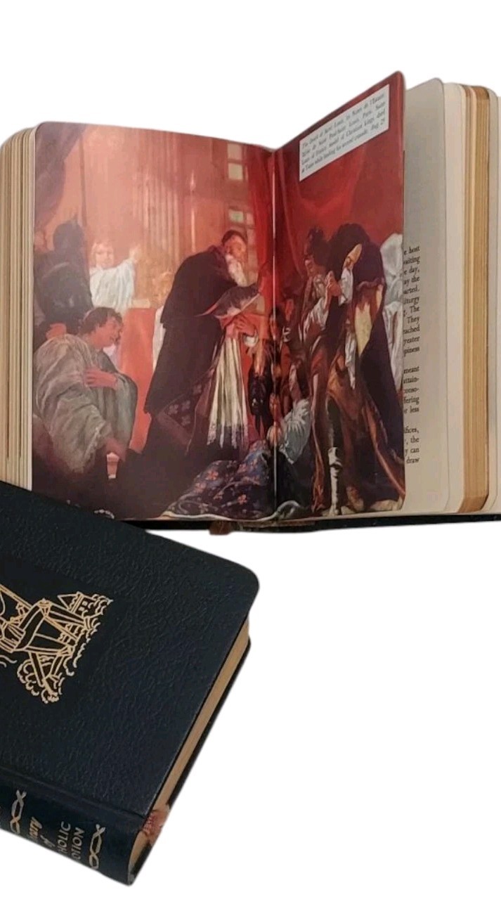 1961 Lives of the Saints, Library Catholic Devotion. Decorative, Religious Books